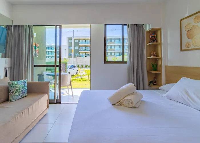 Makia Beach #B9 - Flat Em Muro Alto Por Carpediem Pôrto das Galinhas